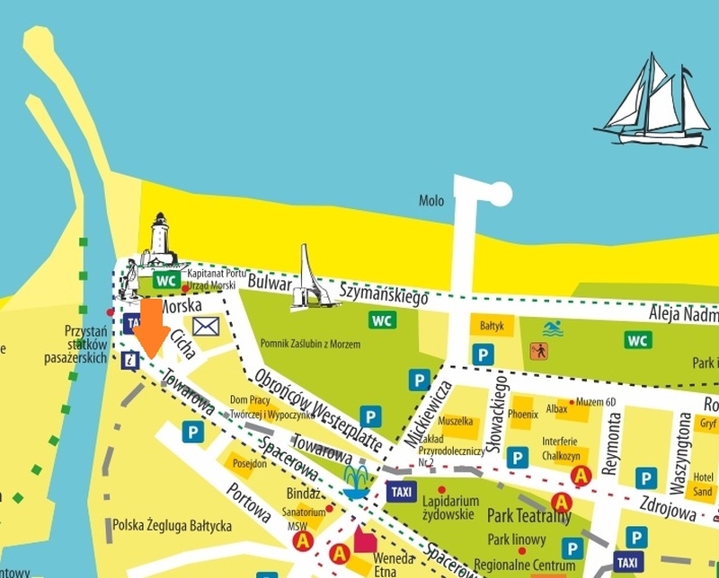 Mapa okolicy